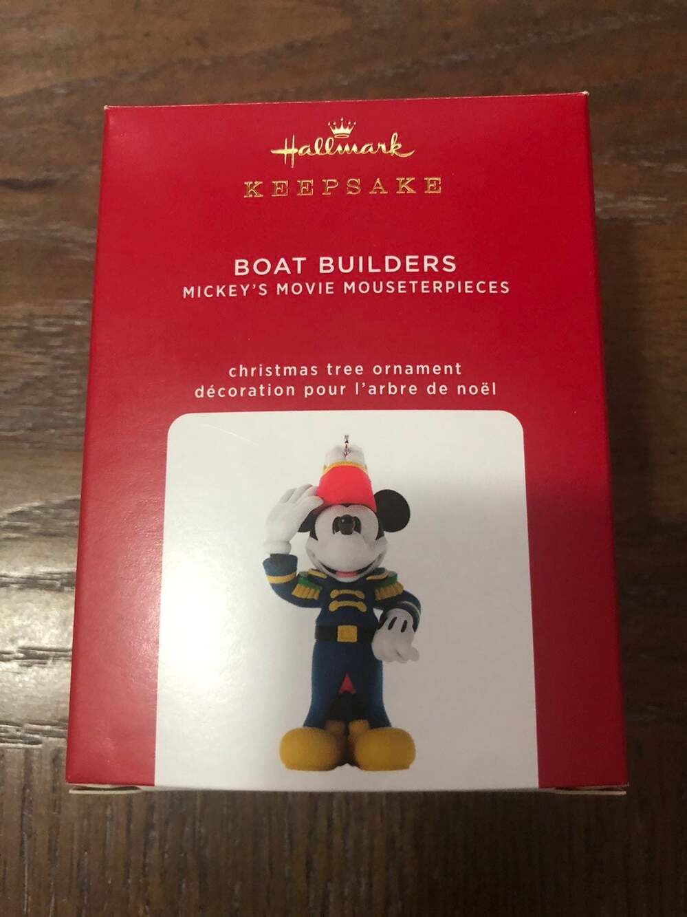 Hallmark mickey mouse ornament